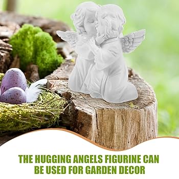 Amazon.co.jp: Luxshiny 【天使 像 置物】ヴィンテージ 天使